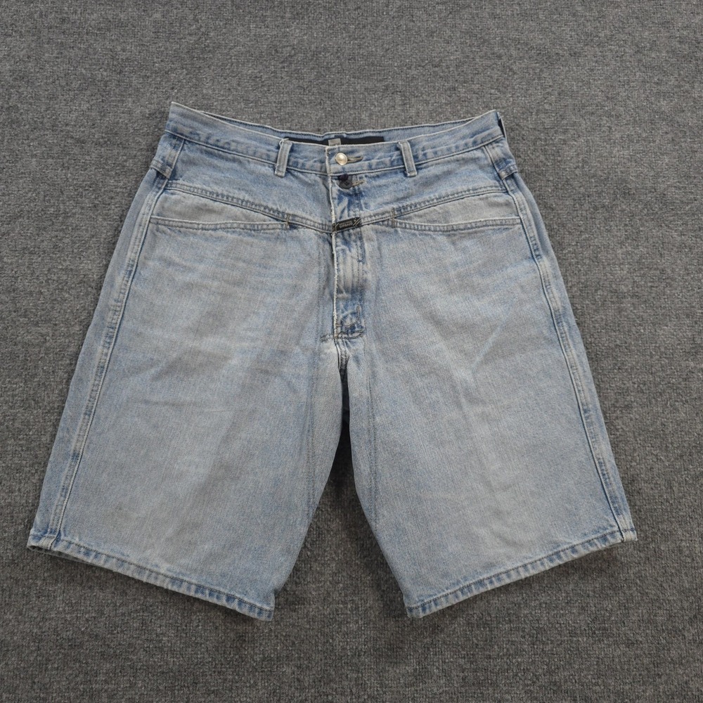 Vintage Marithe Francois Girbaud Shorts Mens 36 Denim Relaxed Bermuda Baggy Y2K